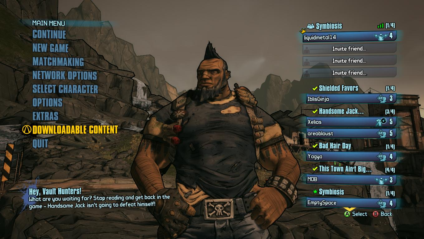 How to save my game in borderlands 2